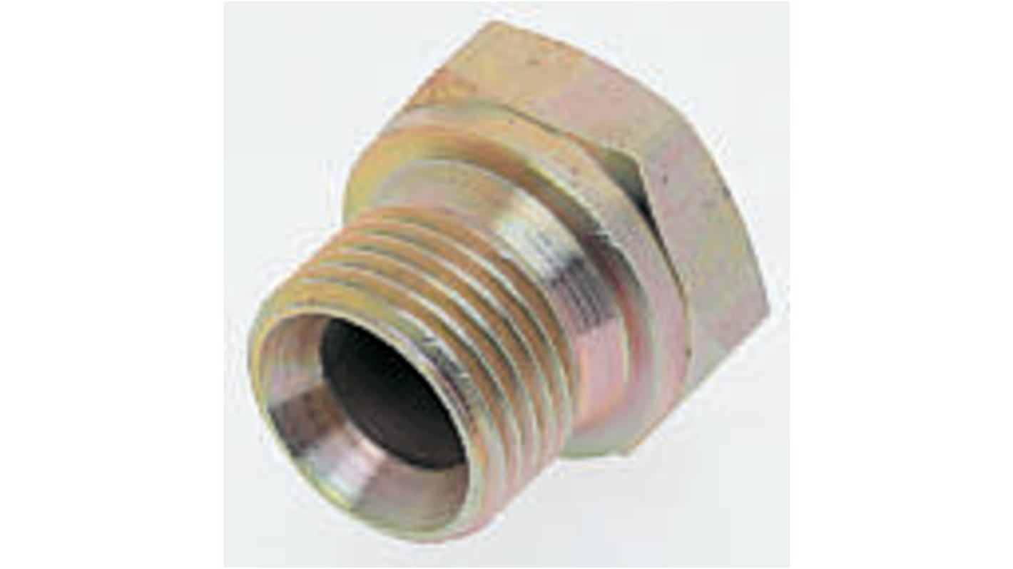 Parker, Steel Hydraulic Blanking Plug, Max Operating Pressure 380 bar, Thread Size 3/8 in