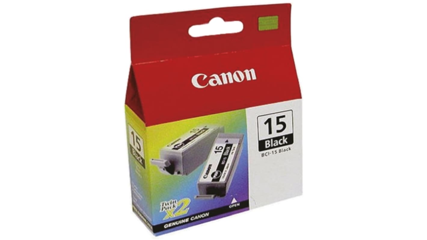 Canon BCI-15BK Black Ink Cartridge