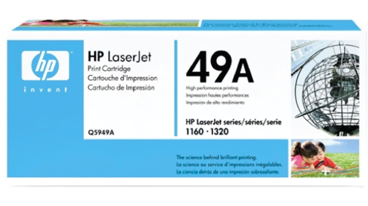 Toner Hewlett Packard Couleur Noir compatible avec imprimante HP