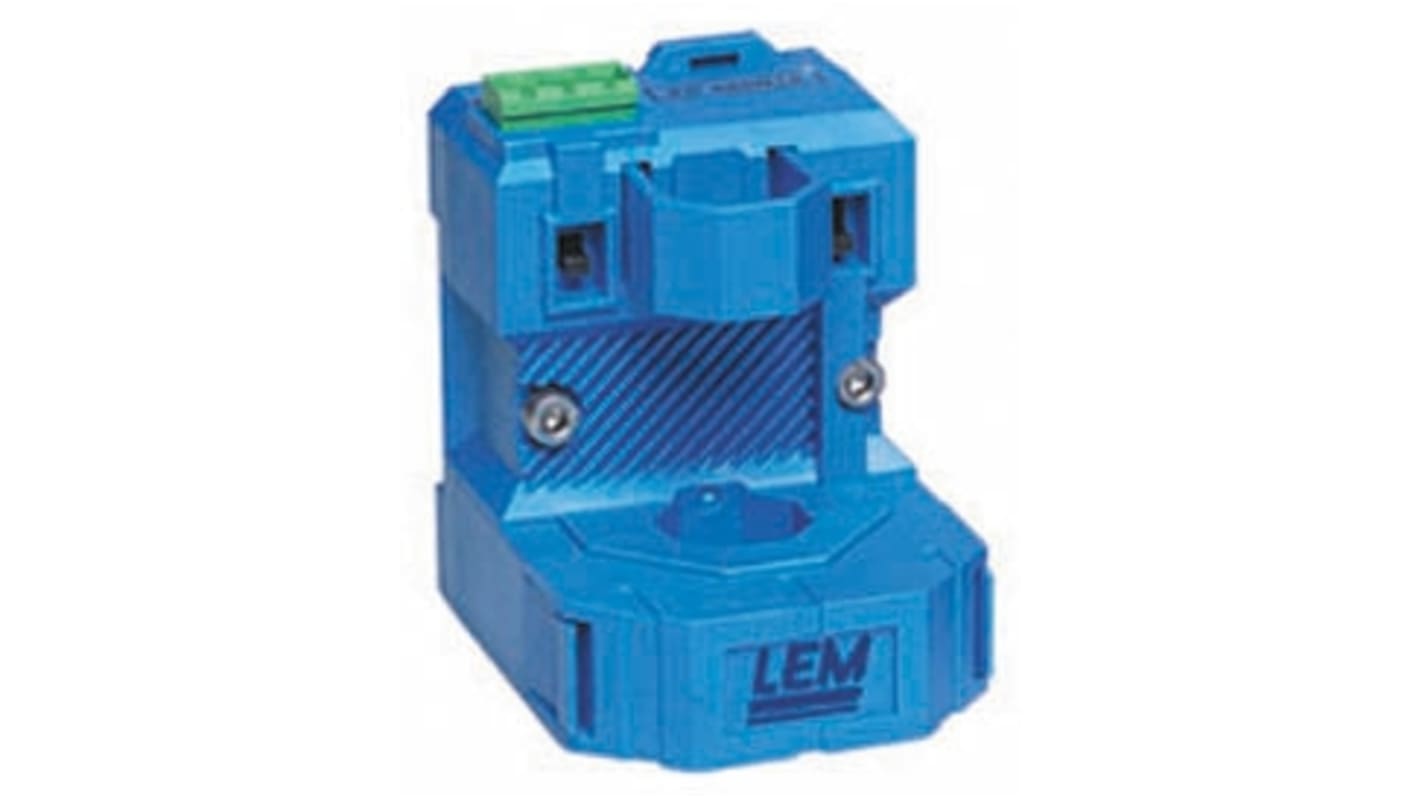 Trasformatore di corrente LEM, ingresso 100A, uscita 0 → 5 V, 0 → 10 V, 200:1, foro 18mm