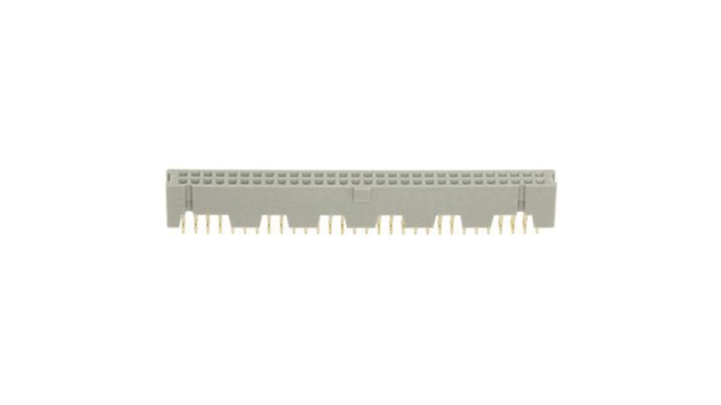 3M 8500 Series Straight Through Hole Mount PCB Socket, 60-Contact, 2-Row, 2.54mm Pitch, Solder Termination