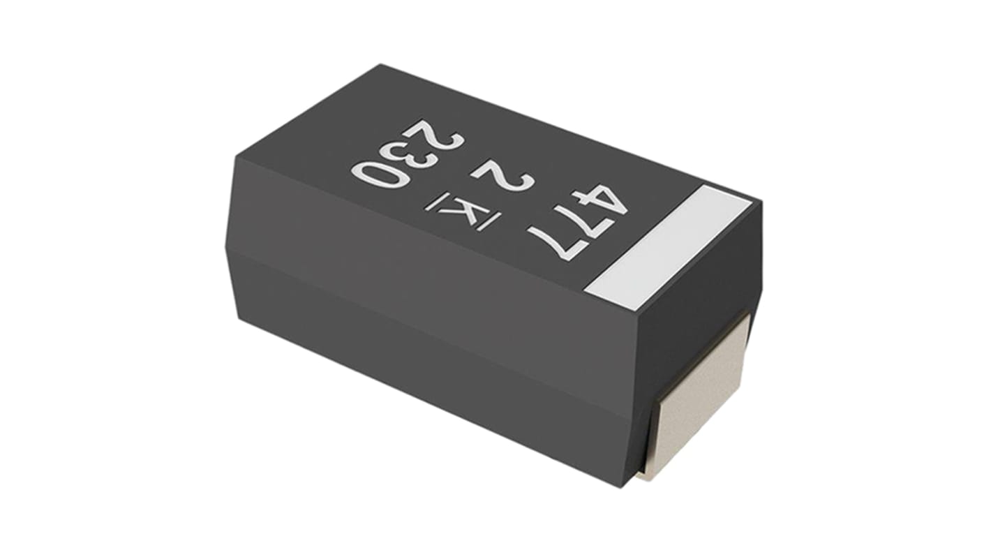 KEMET 150μF Surface Mount Polymer Capacitor, 6.3V dc