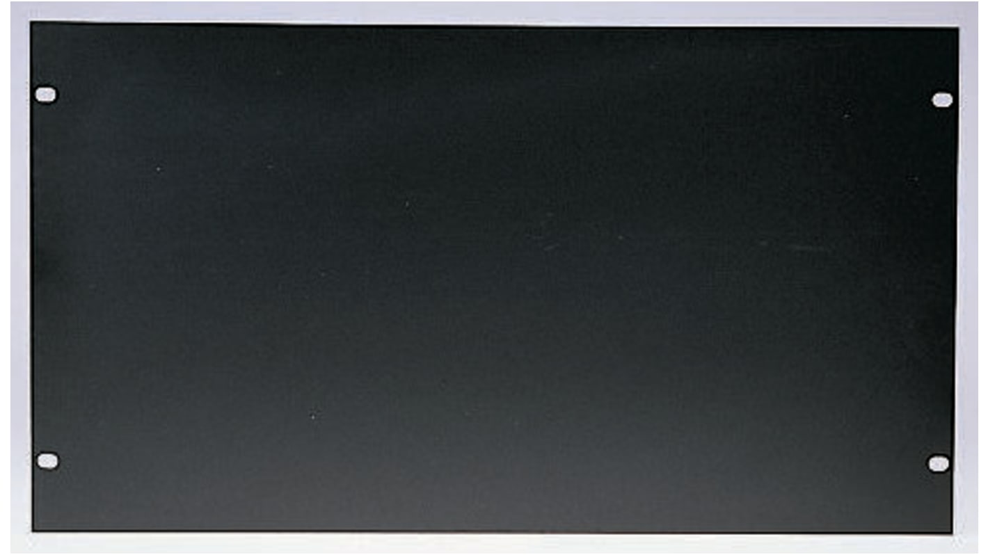 Panel Frontal 12U RS PRO de Aluminio Gris, 483 x 399.2mm