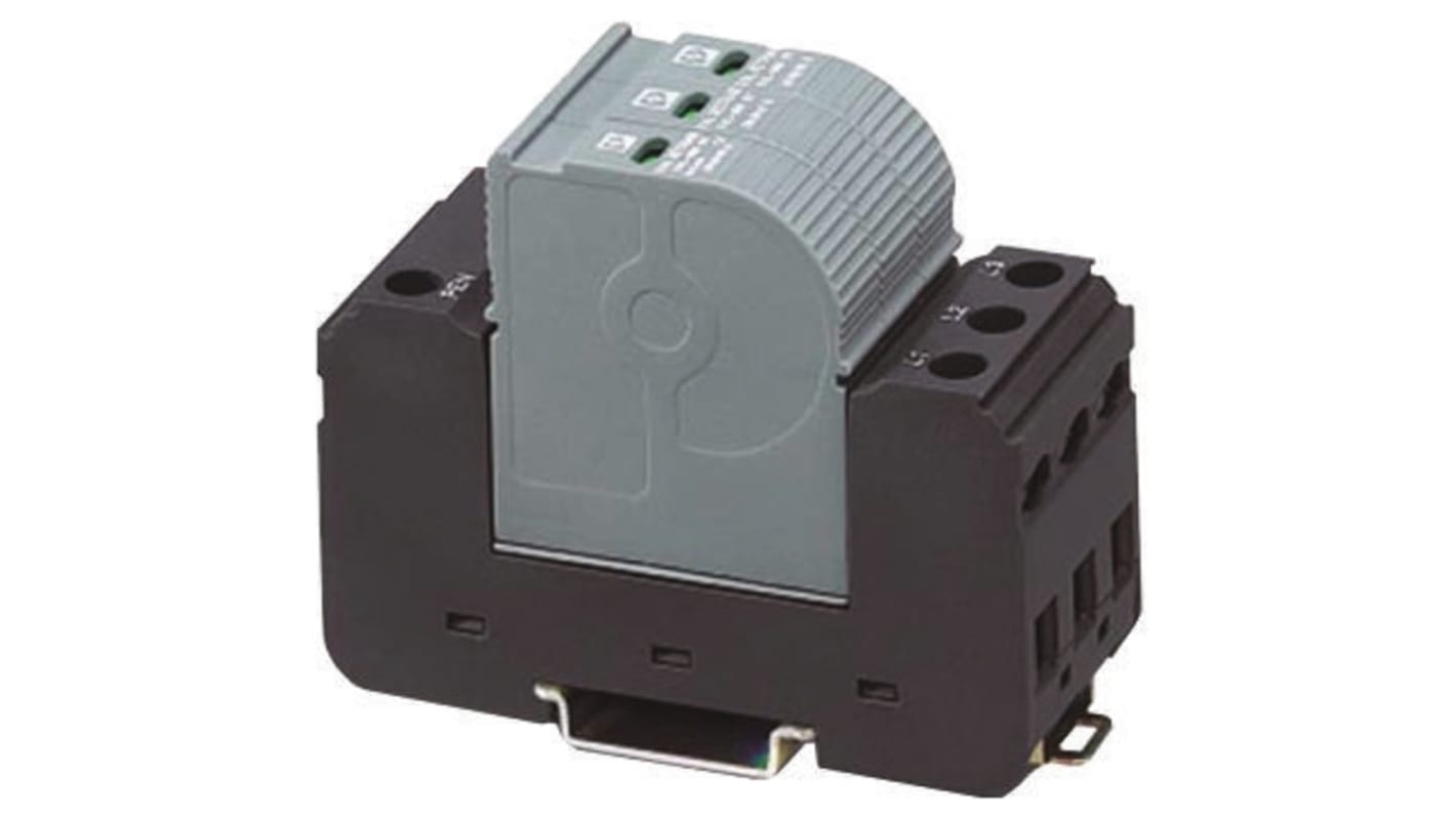 Phoenix Contact Surge Protector, 250V ac, DIN Rail Mount