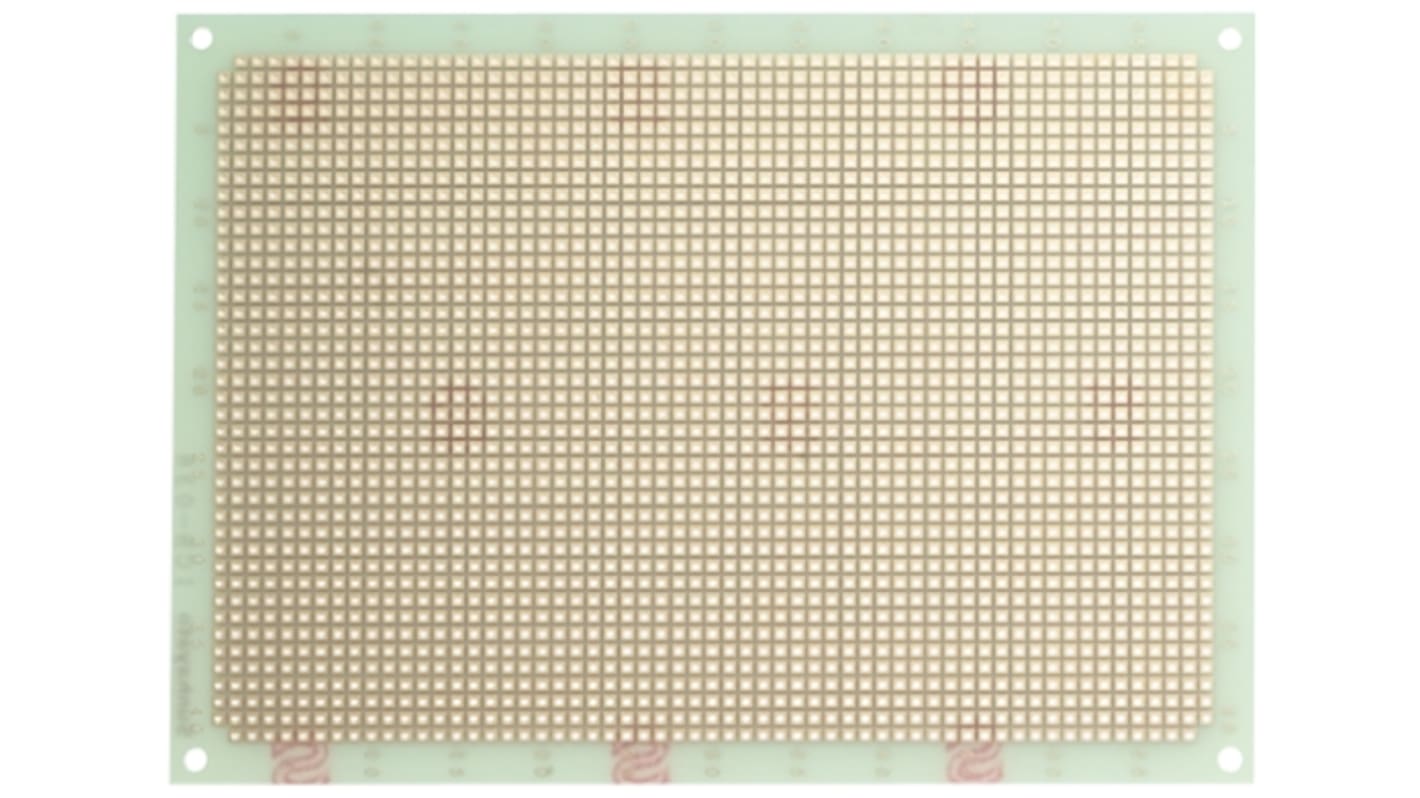 Sunhayato Single Sided Matrix Board FR4 0.85mm Holes, 2 x 2mm Pitch, 160 x 115 x 1.6mm