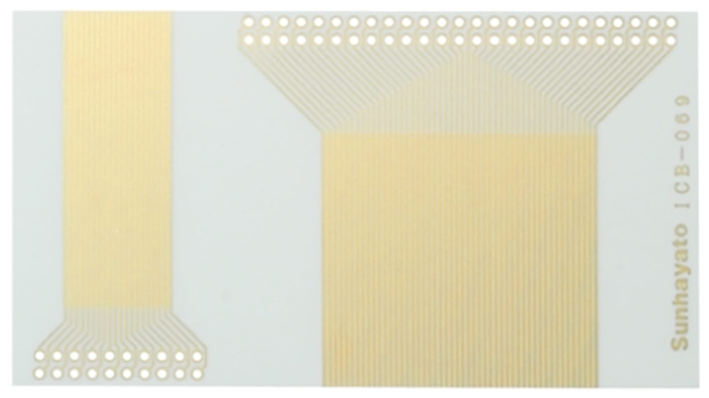 ICB-067, Single Sided Extender Board Board Seal FR4 55 x 100 x 0.1mm