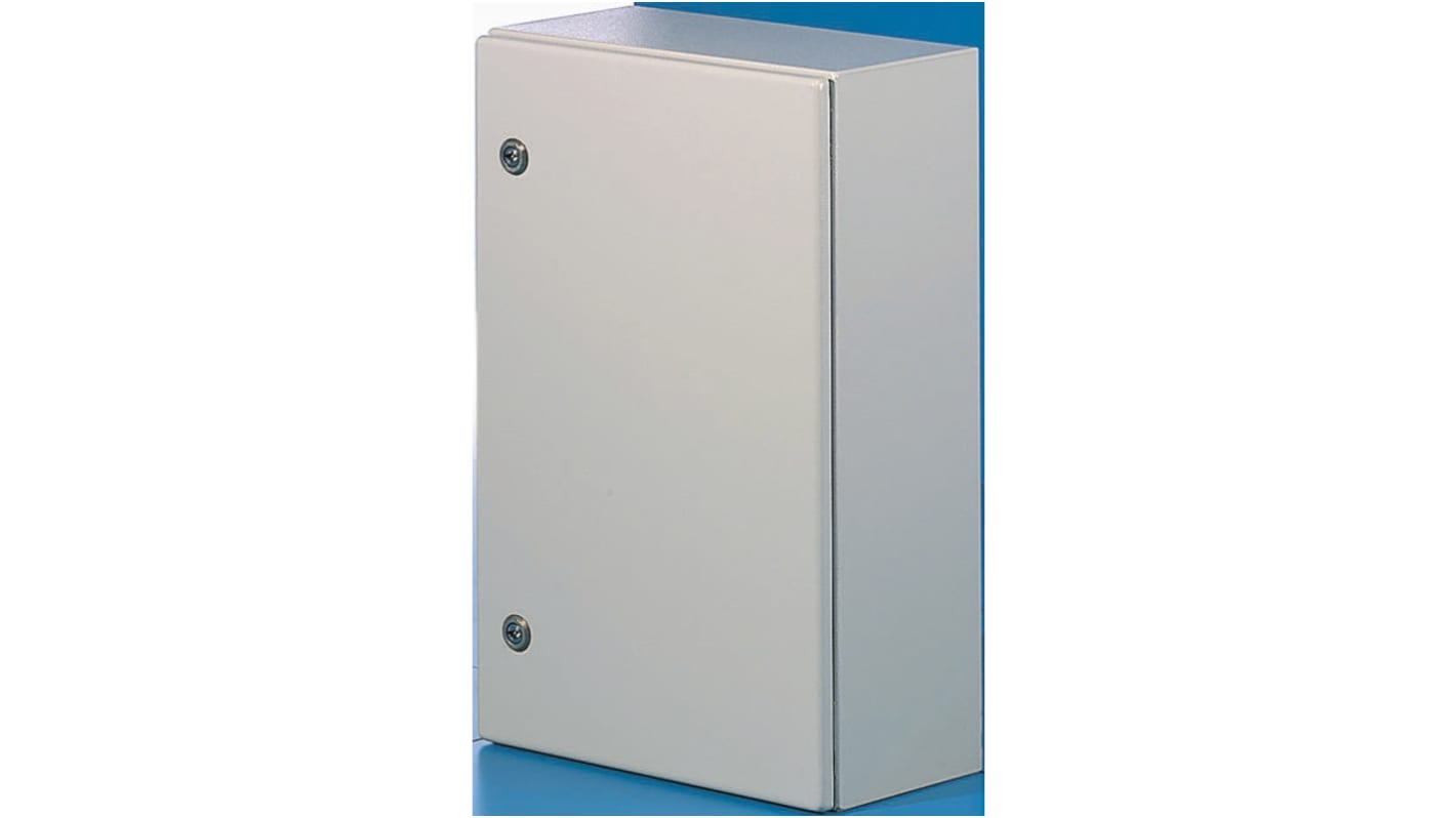 Caja de pared Rittal AE de Acero Gris, con placa de montaje, 650 x 400 x 250mm, IP69K