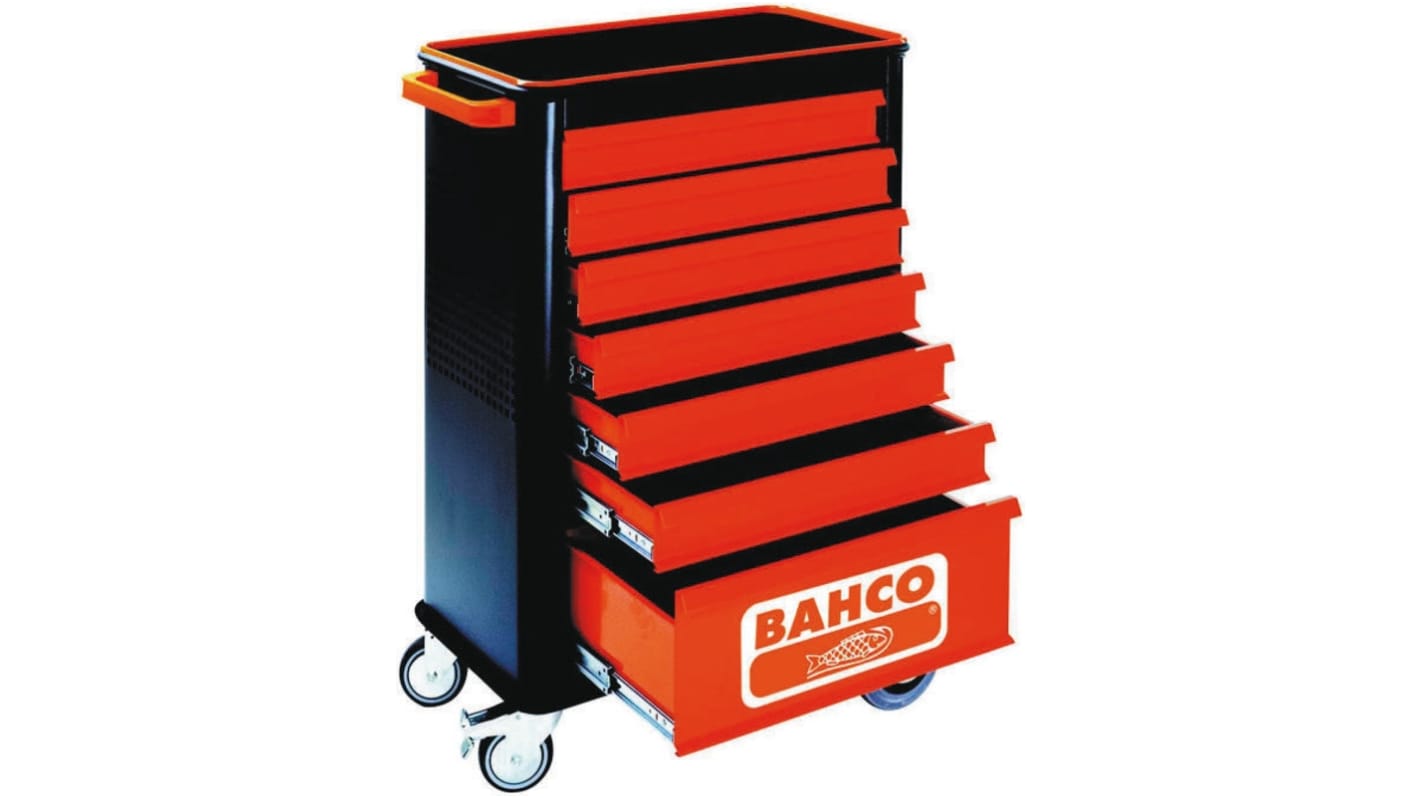 Bahco 7 drawer Wheeled, 385mm x 665mm x 955mm