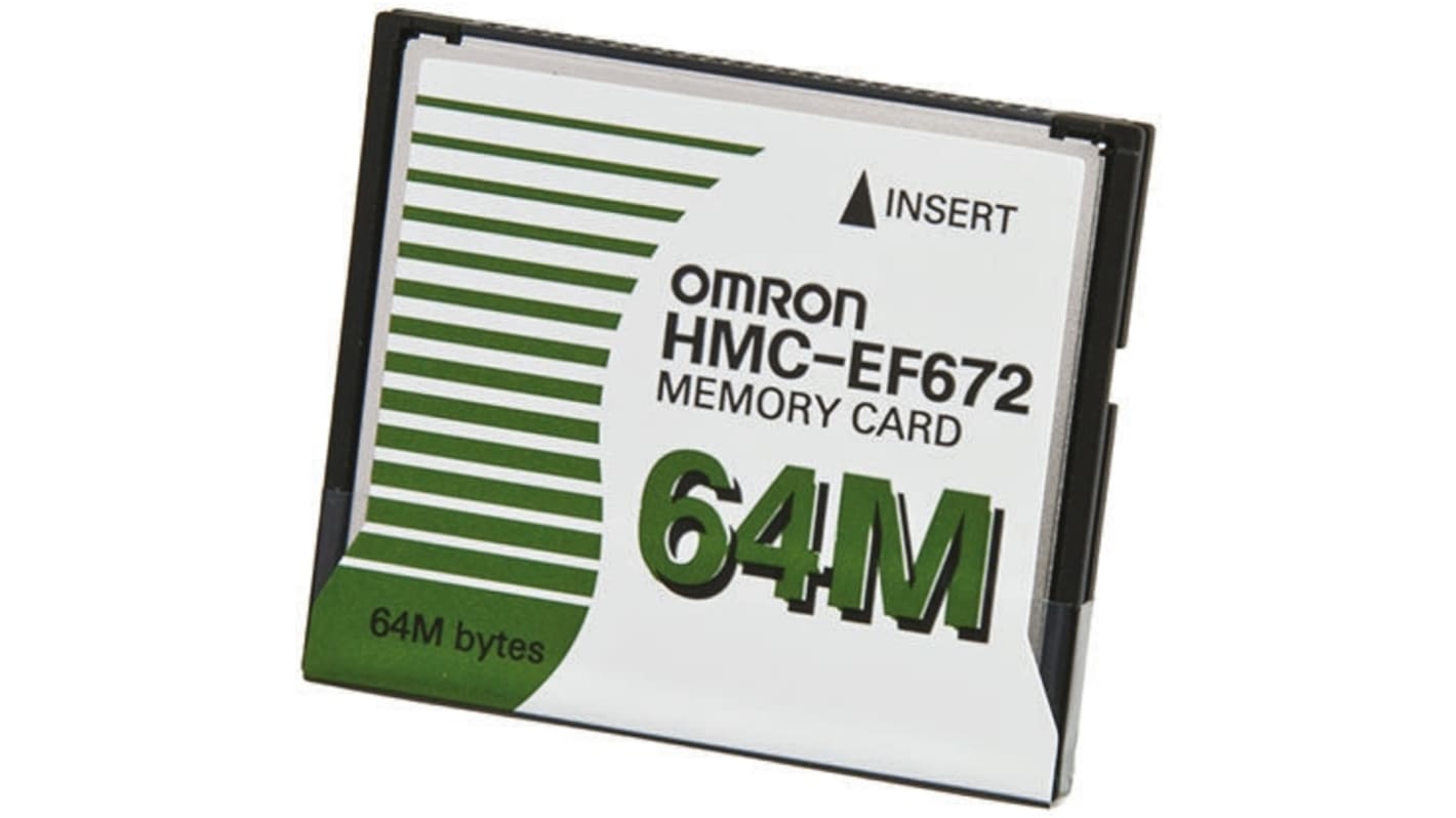 Omron メモリモジュール HMC-EF183 Memory Card CJシリーズ、CSシリーズ、NSJコントローラ用