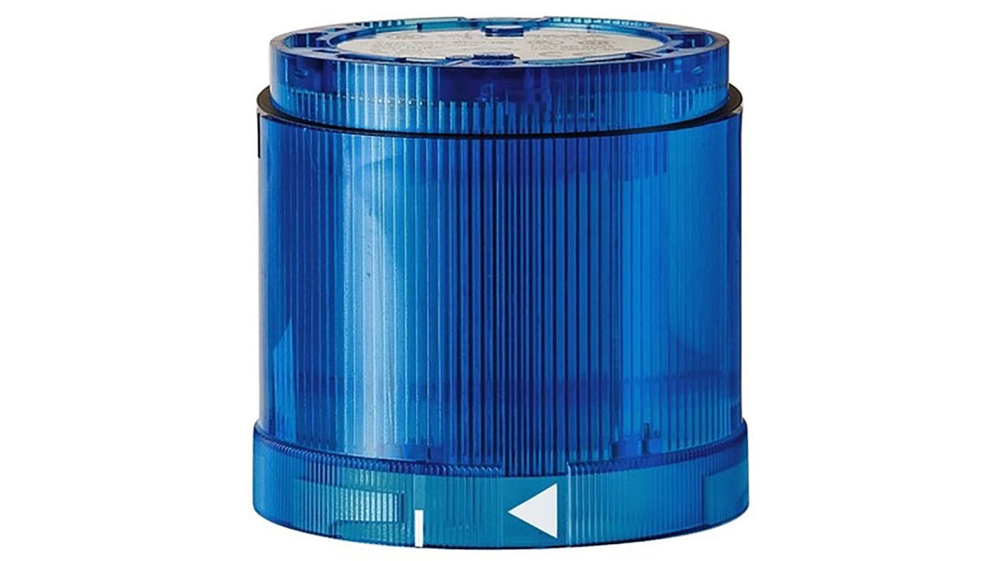 Segnalatore Werma, Blu, 230 V c.a., Ø base 70mm, h 65.5mm