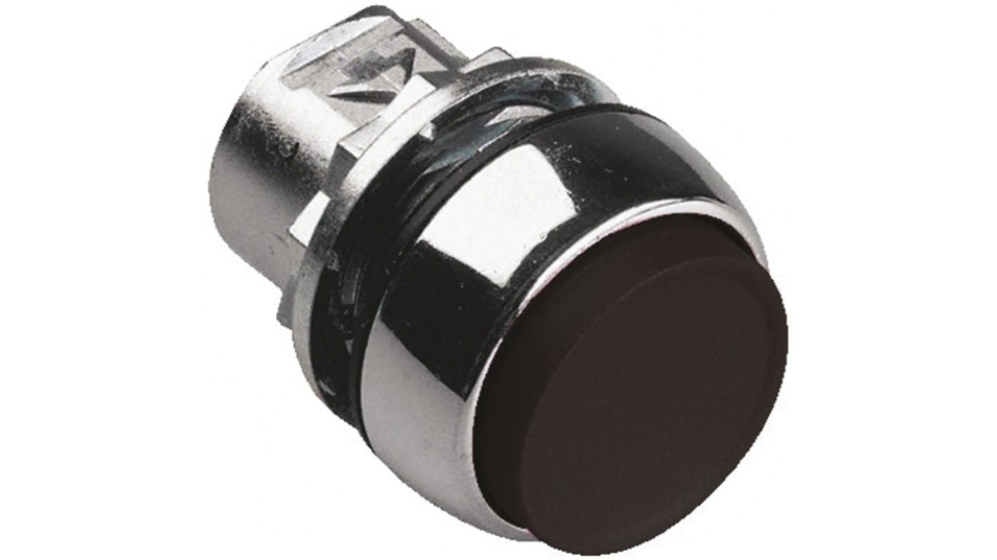 Allen Bradley 800F Series Black Momentary Push Button Head, 22mm Cutout, IP65