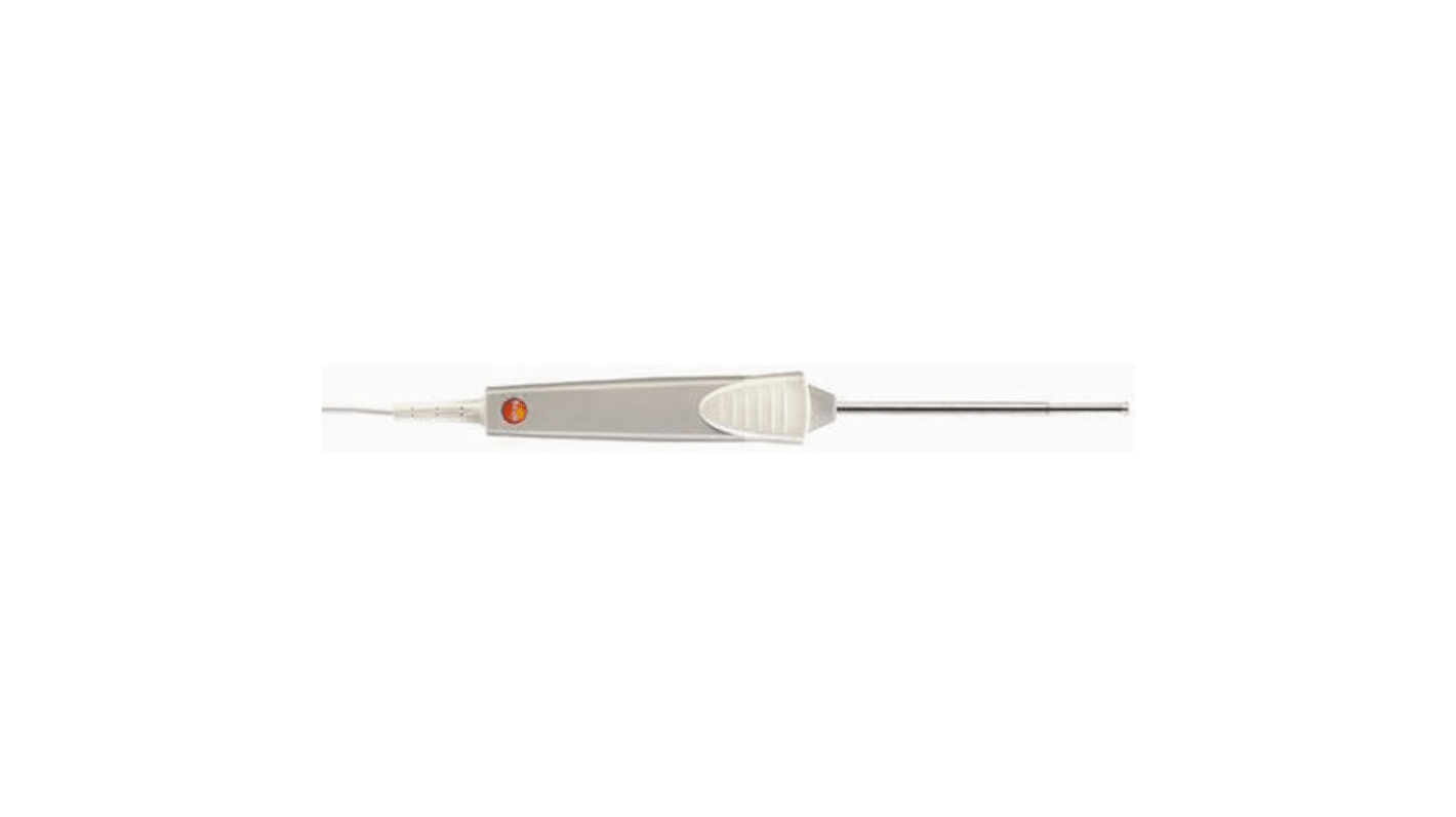 Testo Temperatursensor, T x 50 mm, 112 mm Oberflächensonde, max.Temp +350 °C, ISO-kalibriert