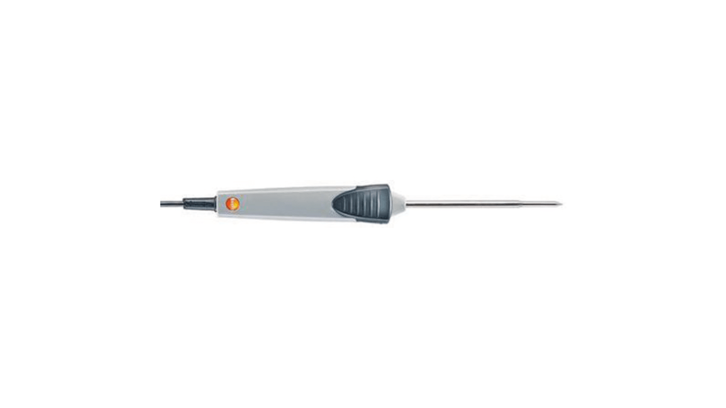 Testo Temperatursensor, PT100 x 50 mm, 114 mm Einstechsonde, max.Temp +400 °C, ISO-kalibriert