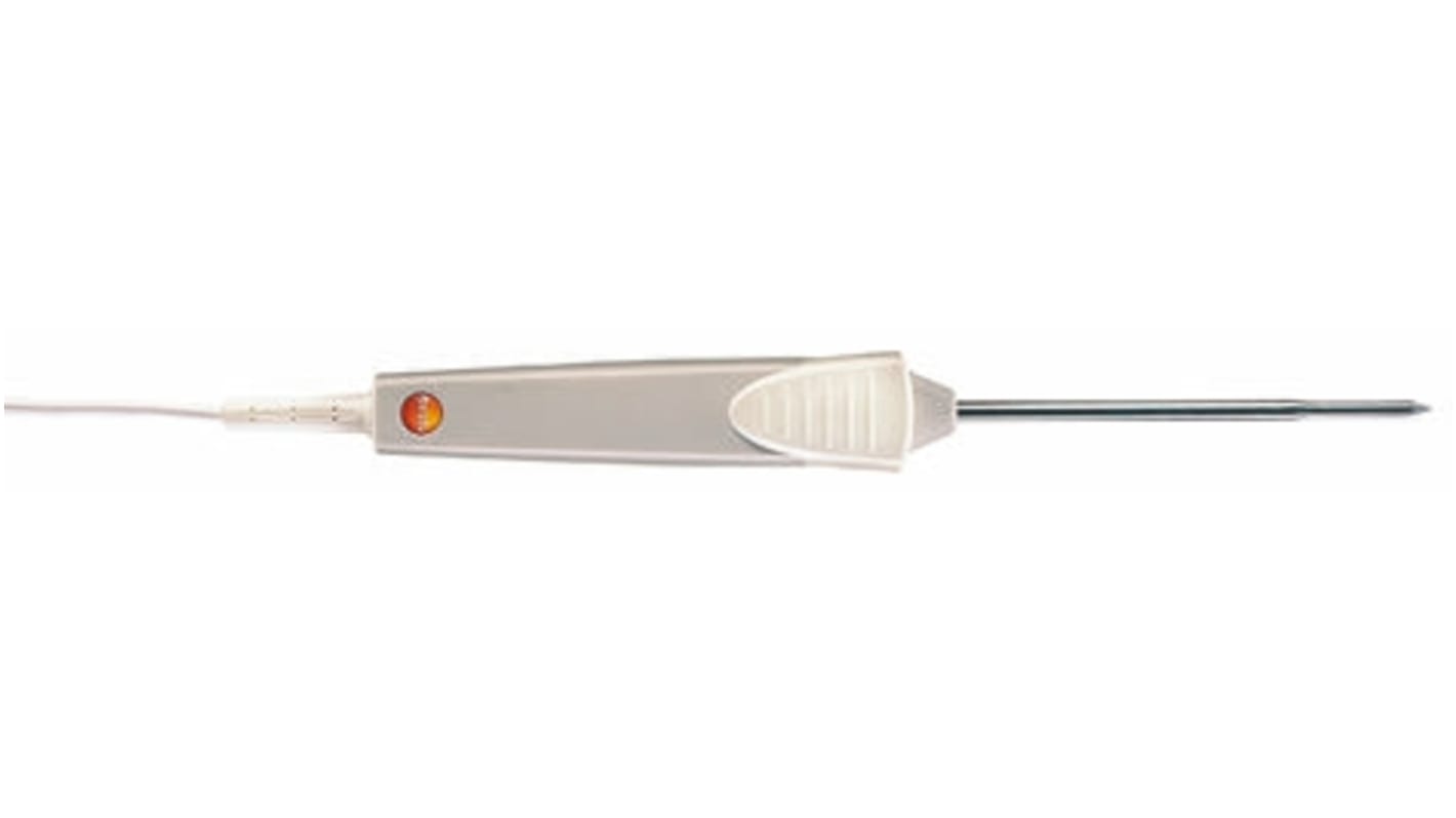 Sonde de température Testo de type T Immersion, Pénétration, Maximum +350 °C , Calibré RS