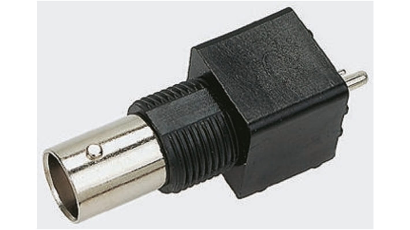 Conector coaxial TE Connectivity 1-1634629-0, Hembra, Recta, Impedancia 75Ω, Orificio Pasante, Terminación de Soldador,