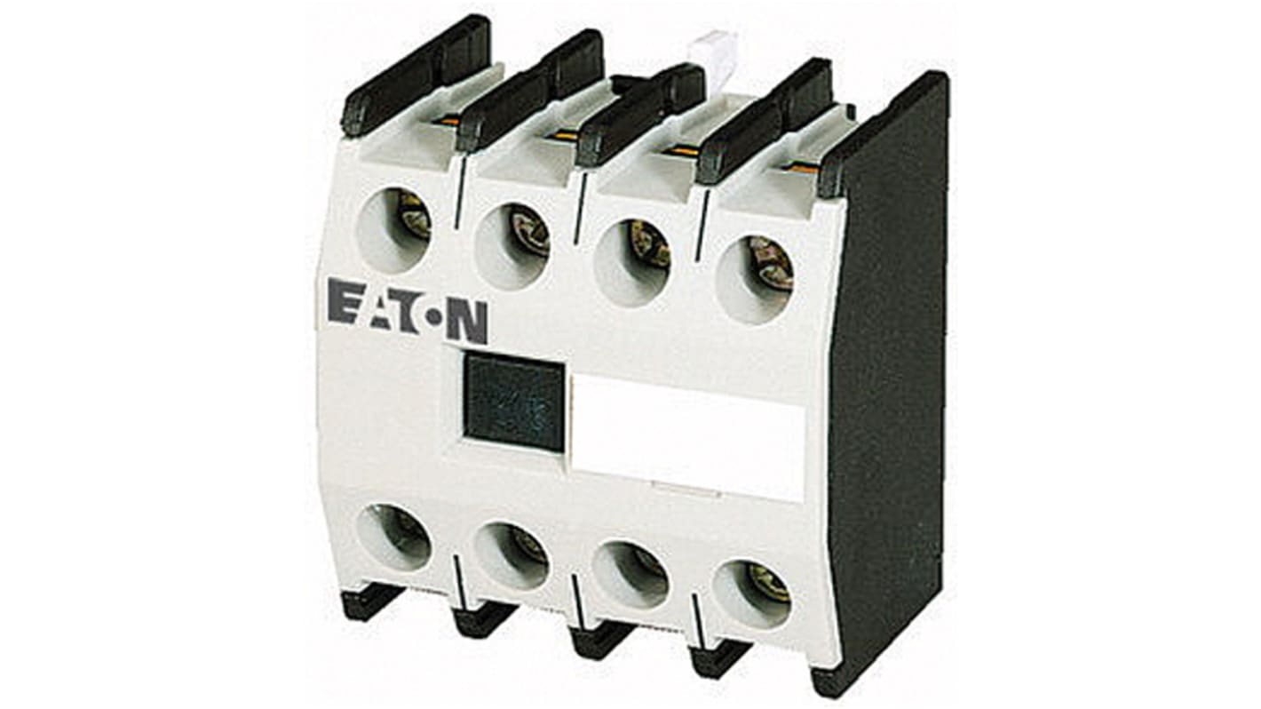 Eaton Auxiliary Contact, 4 Contact, 4NO, Front Mount