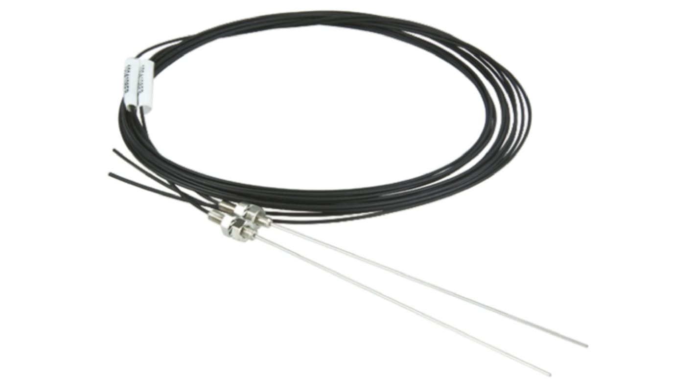 Sensor de fibra óptica de plástico Telemecanique, alcance 50 mm, IP64, IP641