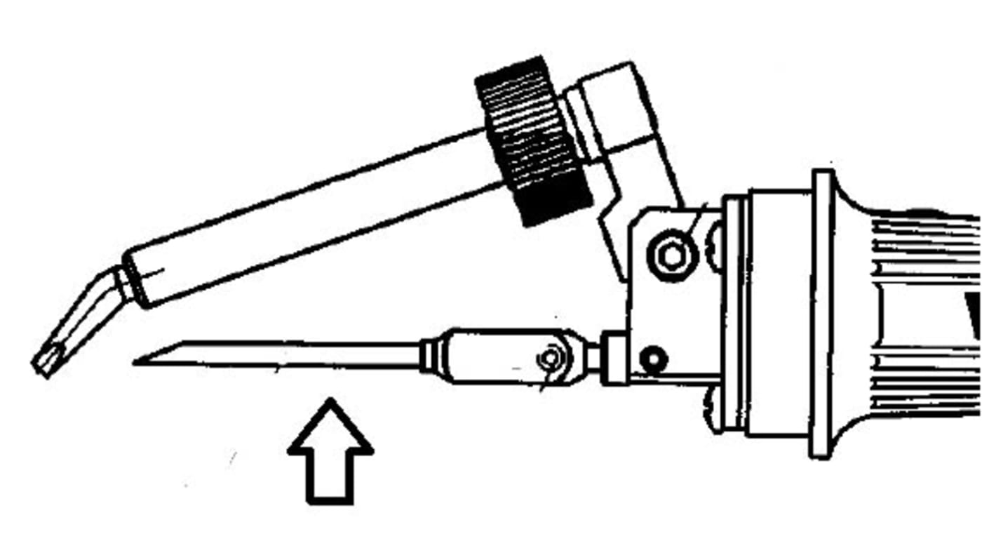 Weller Soldering Accessory Soldering Iron Feeding Tube, for use with WSF P/P8 soldering iron