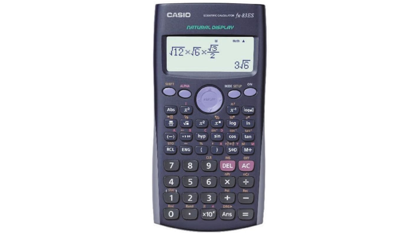 FX83ESSAUH Casio Battery Powered Scientific Calculator RS