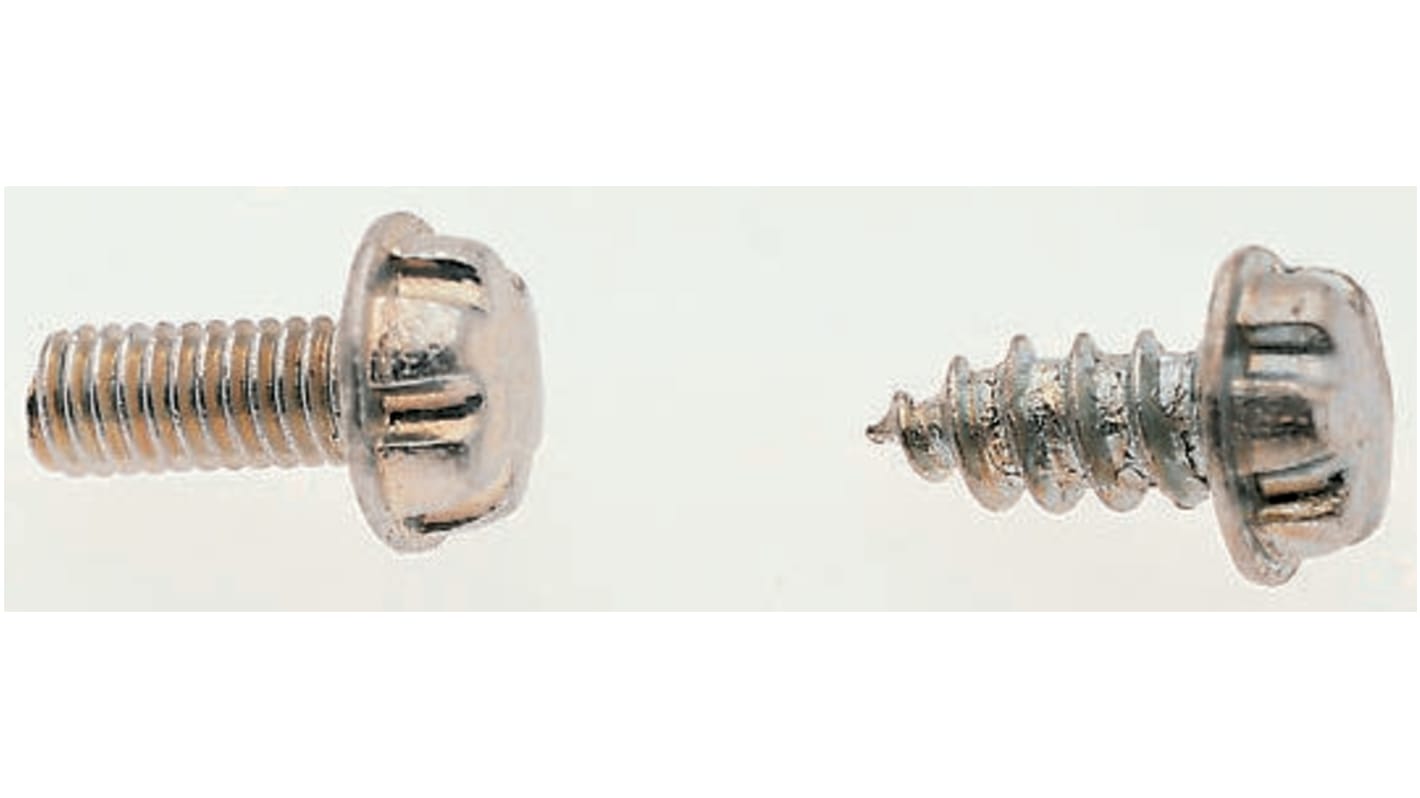 SZM0512S System Zero Plain Flange Button Stainless Steel Tamper Proof Security Screw, M5 x