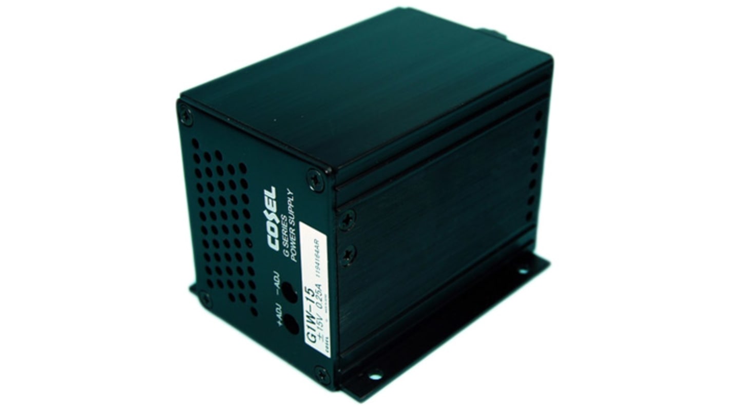 Cosel Encapsulated Linear Power Supply, 90 → 110V ac Input, ±15V dc Output, 250mA Output, 7.5W