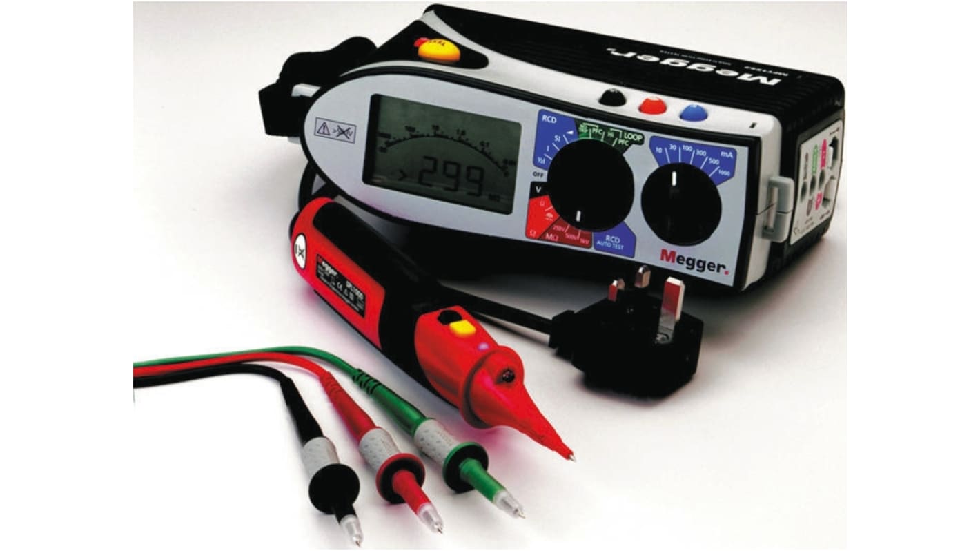 Megger MFT1552 Electrical Tester, 250 V, 500 V, 1000 V , Earth
