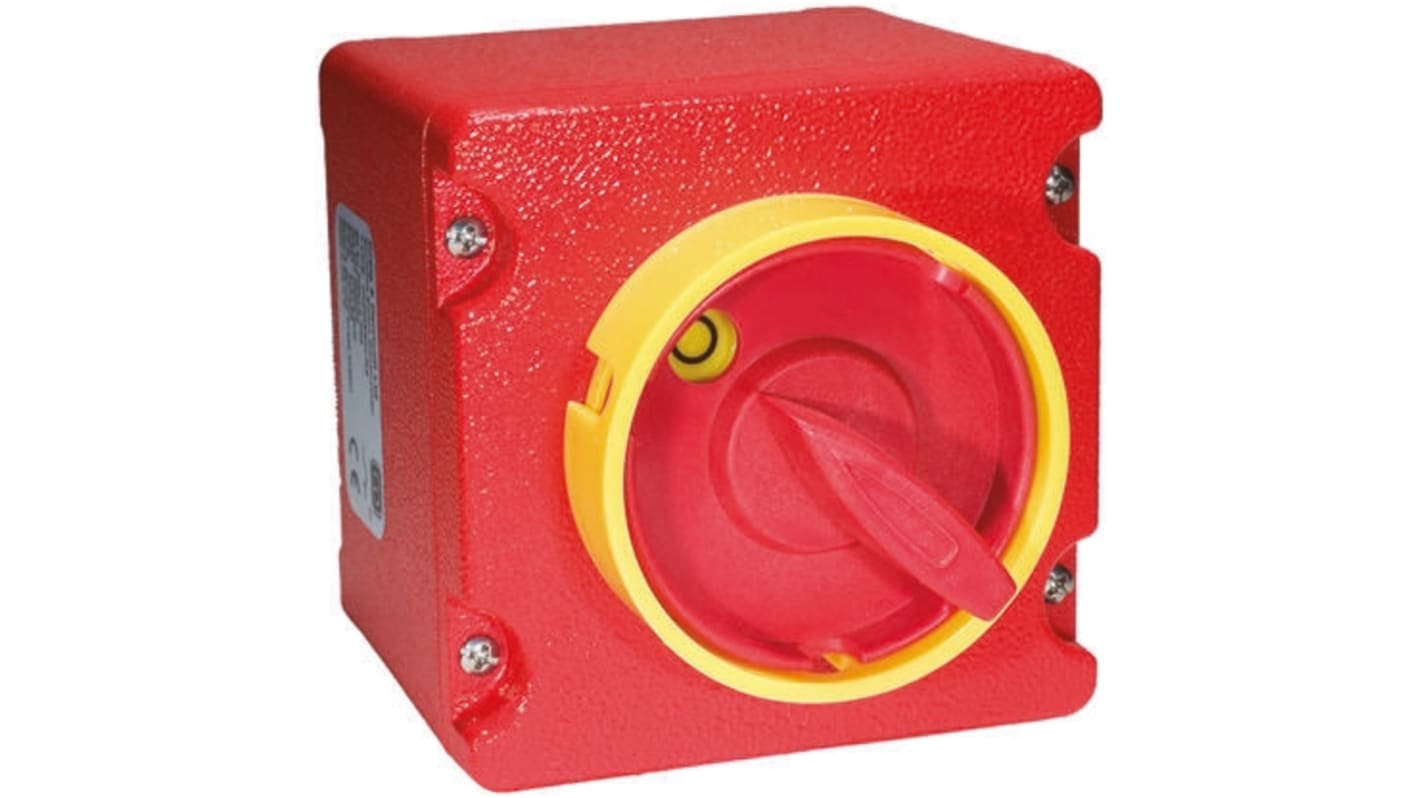 Craig & Derricott 6P Pole Isolator Switch - 25A Maximum Current, 10kW Power Rating