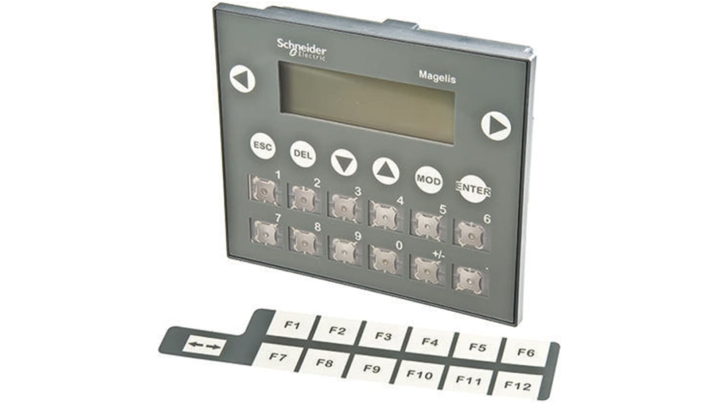 Schneider Electric Backlit LCD HMI Panel, 1 port, 5 V dc Supply