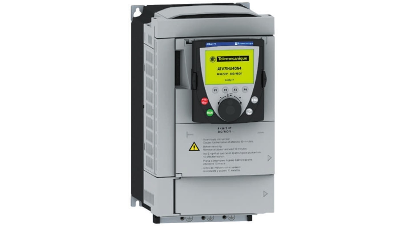 Inverter Schneider Electric, 4 kW, 400 V c.a., 3 fasi, 0.1 → 599Hz