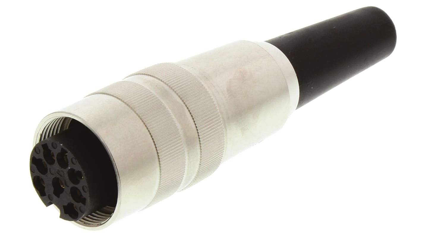 Lumberg, KV 8 Pole M16 Din Socket, DIN EN 60529, 5A, 60 V ac IP40, Female, Cable Mount