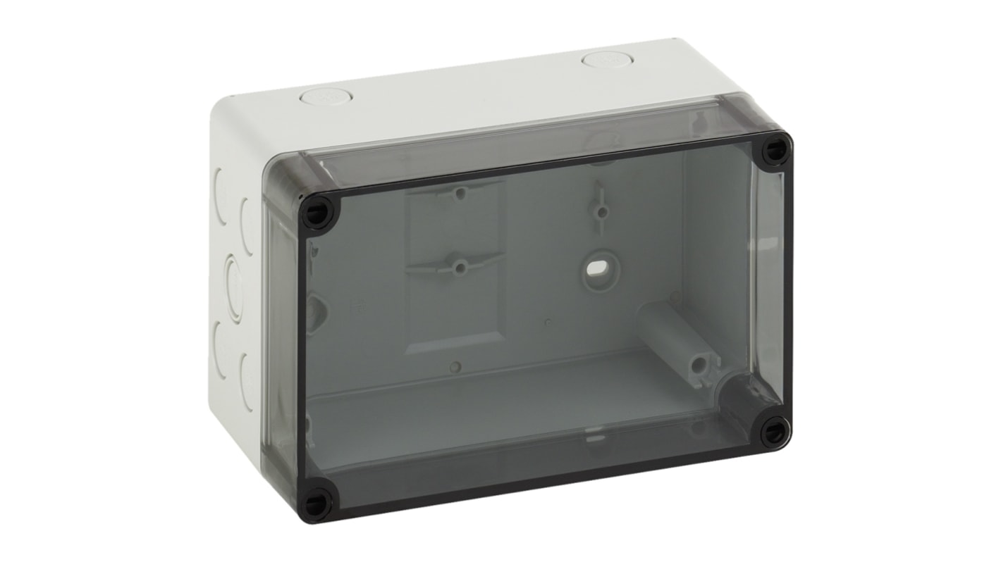 Caja Spelsberg de Poliestireno Transparente, 250 x 200 x 113mm, IP65