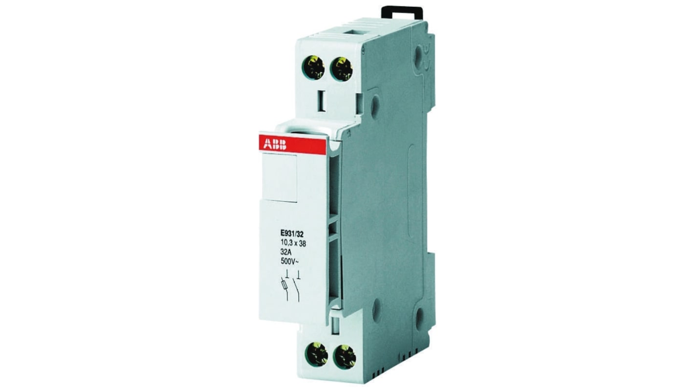 ABB E 90 Sicherungstrennschalter / einpolig + N, 32A, System Pro M Compact, 10 x 38mm Sicherungsgröße, 1 phasig