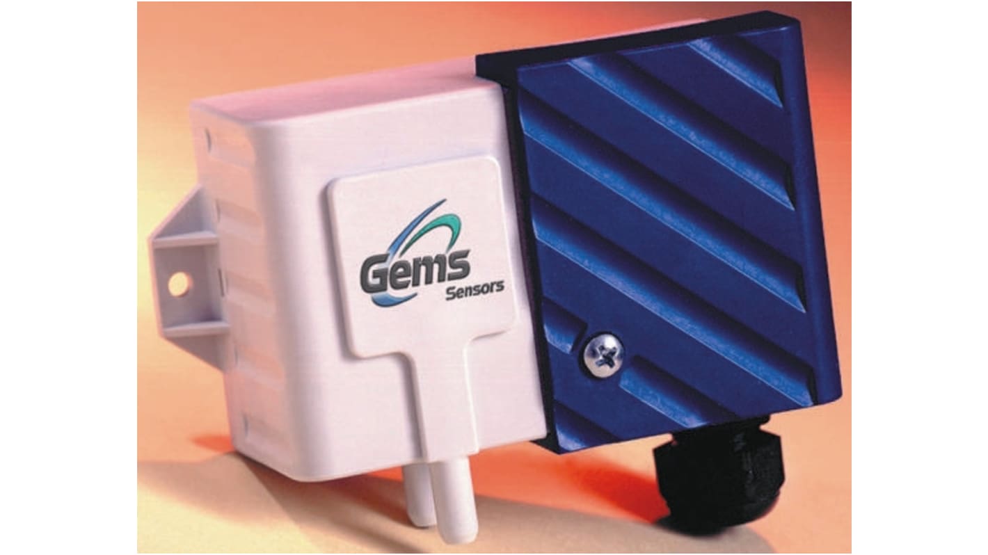 5266100LBACTI Gems Sensors Pressure Sensor, 0Pa Min, 100Pa Max