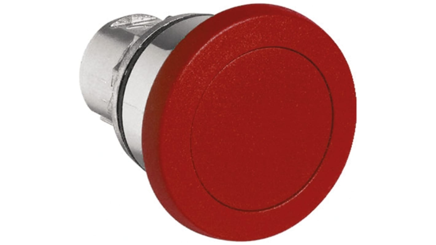 Tête de bouton poussoir Allen Bradley, 800F Rouge, Ø découpe 22mm, Momentané