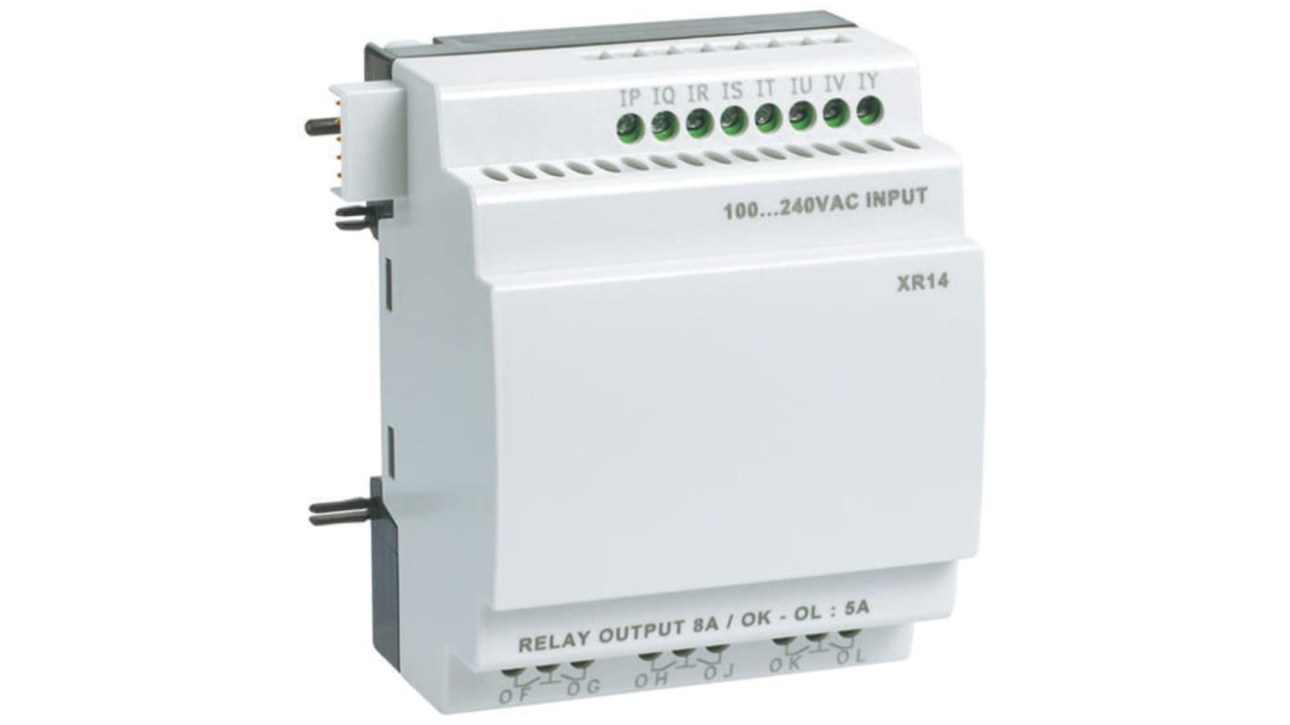 Crouzet Millenium 3 Series I/O module for Use with Millenium 3 Series, 100 → 240 V ac Supply, Relay Output,