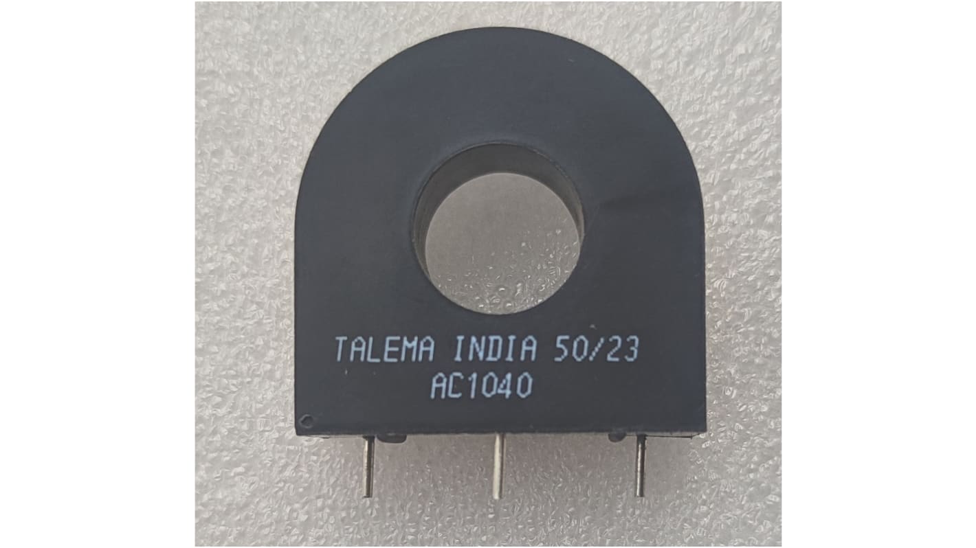 Nuvotem Talema 変流器 入力電流:40A 40:1 PCB Mount, AC-1040