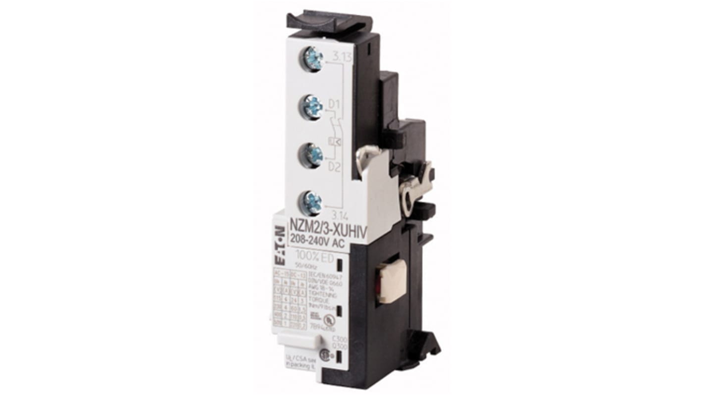 380 → 440V ac Undervoltage Release Circuit Trip for use with N(S)2(-4) Series, N(S)3(-4) Series, NZM2(-4)