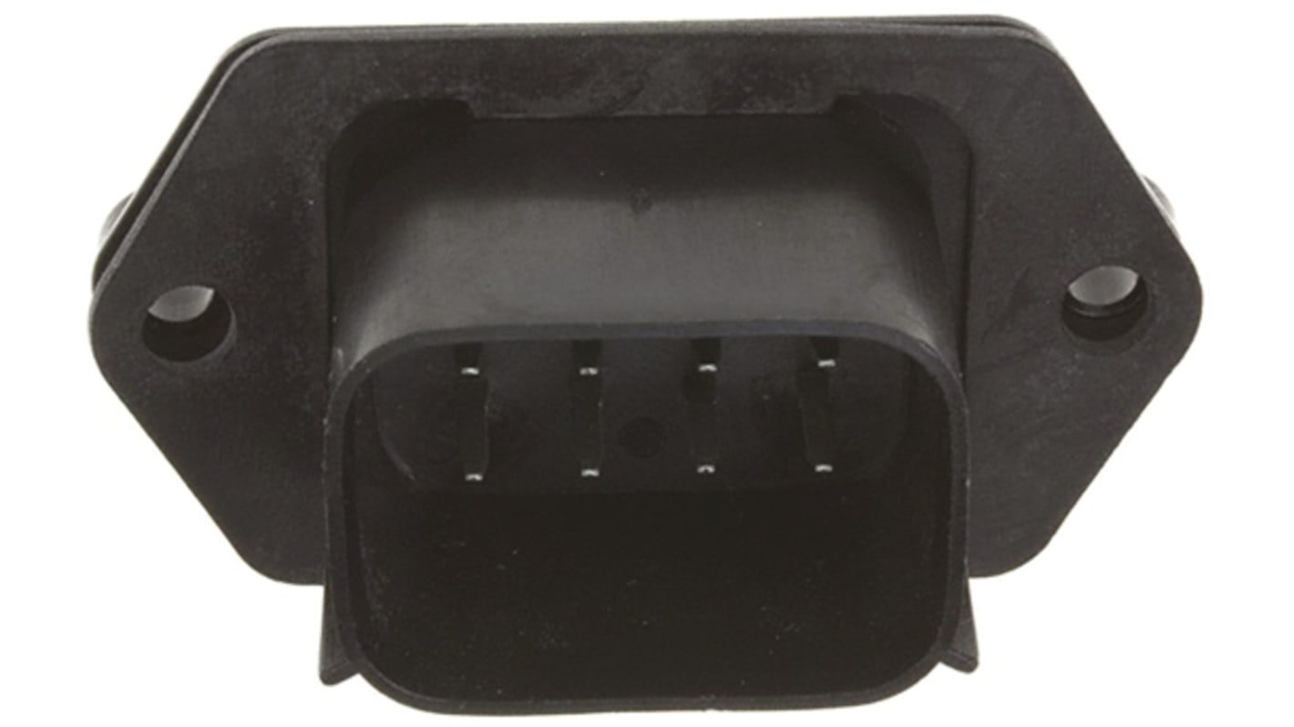 Conector macho para PCB Molex serie MX150L de 8 vías, 2 filas, paso 5.84mm, para soldar, Montaje en orificio pasante