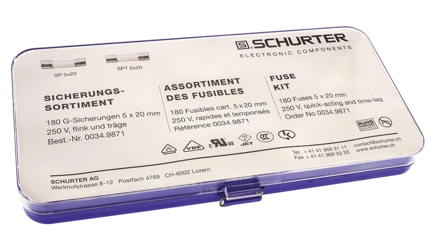 Schurter Non-Resettable Fuse Kit