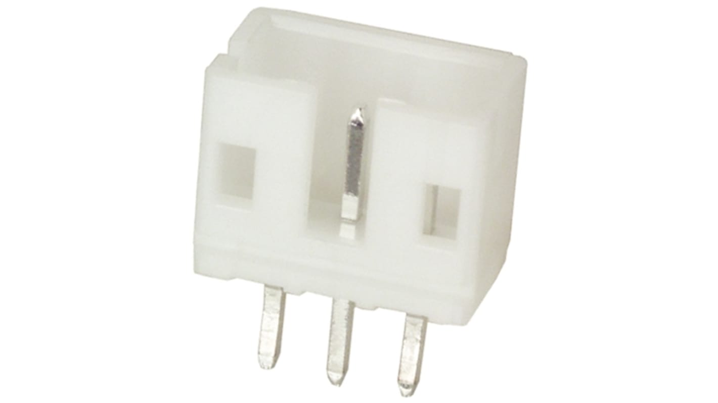 Conector macho para PCB JST serie PH de 3 vías, 1 fila, paso 2mm, para soldar, Orificio Pasante