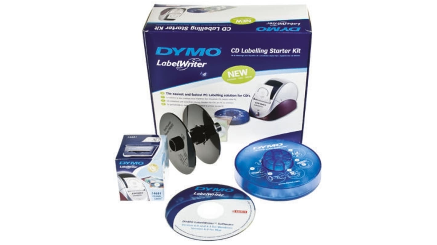 Cinta para impresora de etiquetas Dymo, para usar con varios modelos