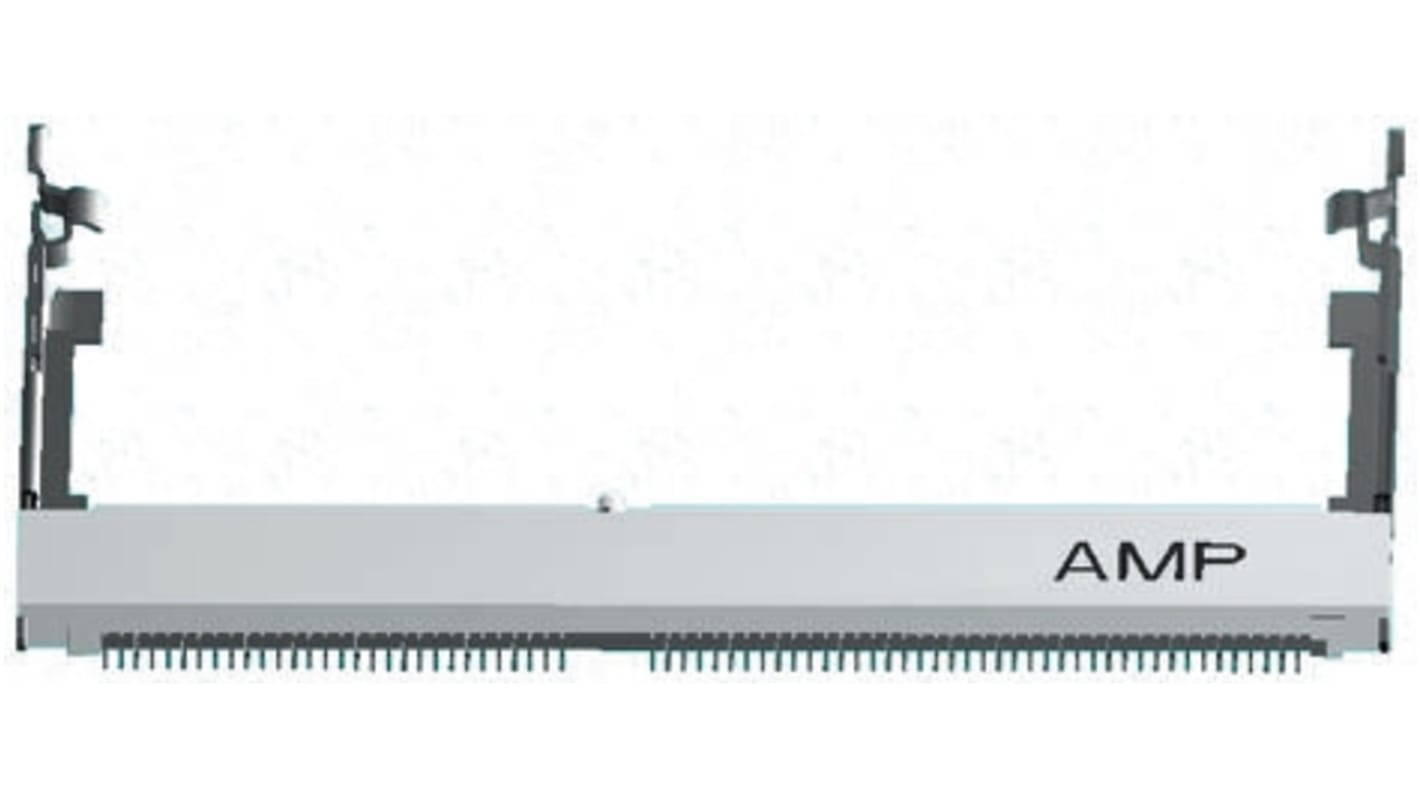 Patice DIMM, počet kontaktů: 144, orientace těla: Pravý úhel, rozteč: 0.8mm TE Connectivity