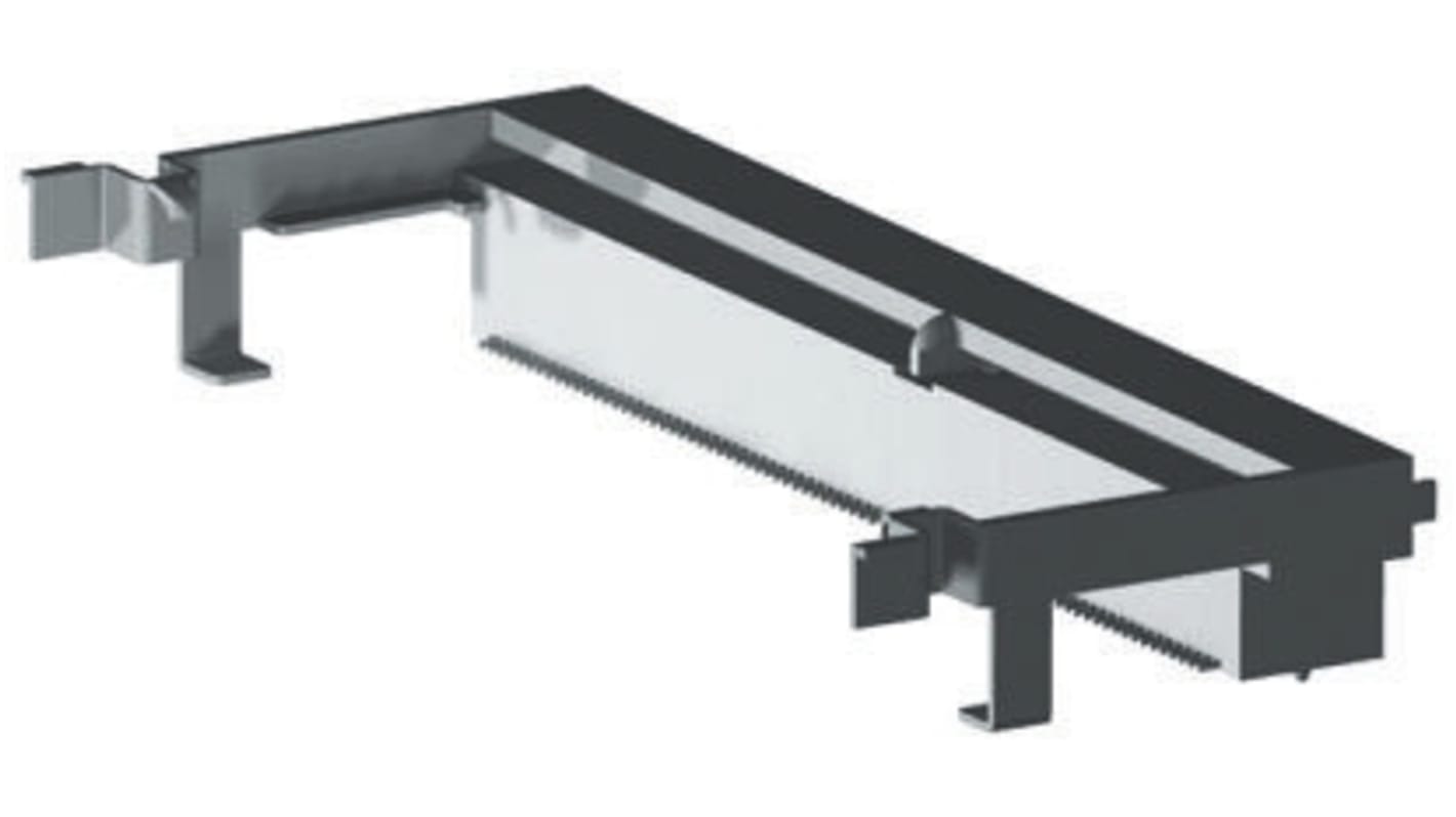 TE Connectivity 0.8mm Pitch 144 Way, Right Angle SMT Mount SO DIMM Socket ,3.3 V