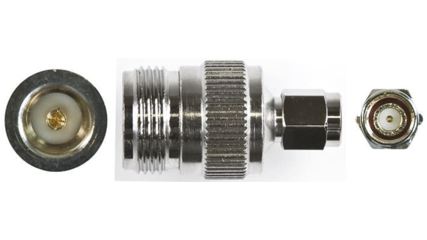 HF Adapter, OSM - OSN, 50Ω, Male - Weiblich, Gerade, 15GHz Normal