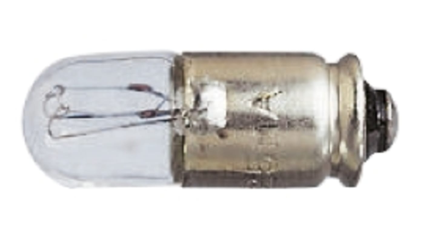 Ampoule à incandescence RS PRO 6,3 V 200 mA, Rainure miniature