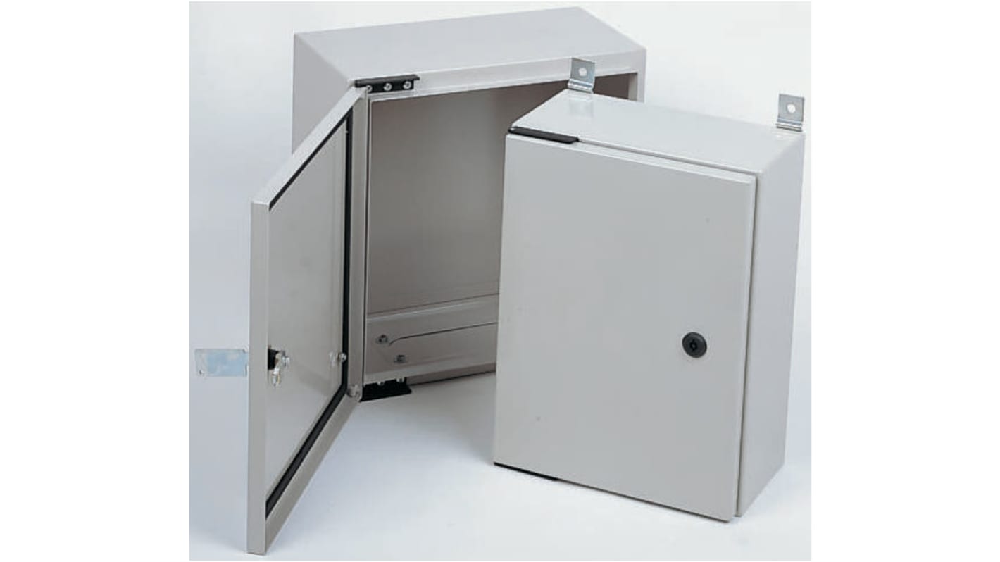 RS PRO Steel Wall Box, IP65, 300 mm x 250 mm x 150mm