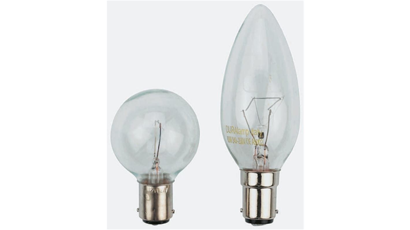 Lamp,globe,filament,clear,SBC,