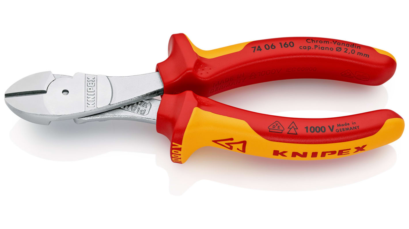 Draper Knipex 74 06 160 Sb Vde Insulated High Leverage Diagonal main image 0