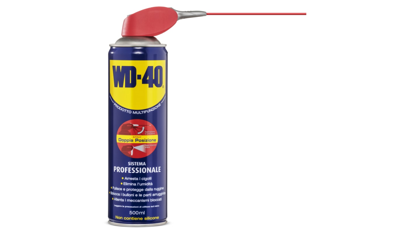 Lubrificante WD-40 Multifunzione Doppia posizione con Sistema Professionale  da 500 ml