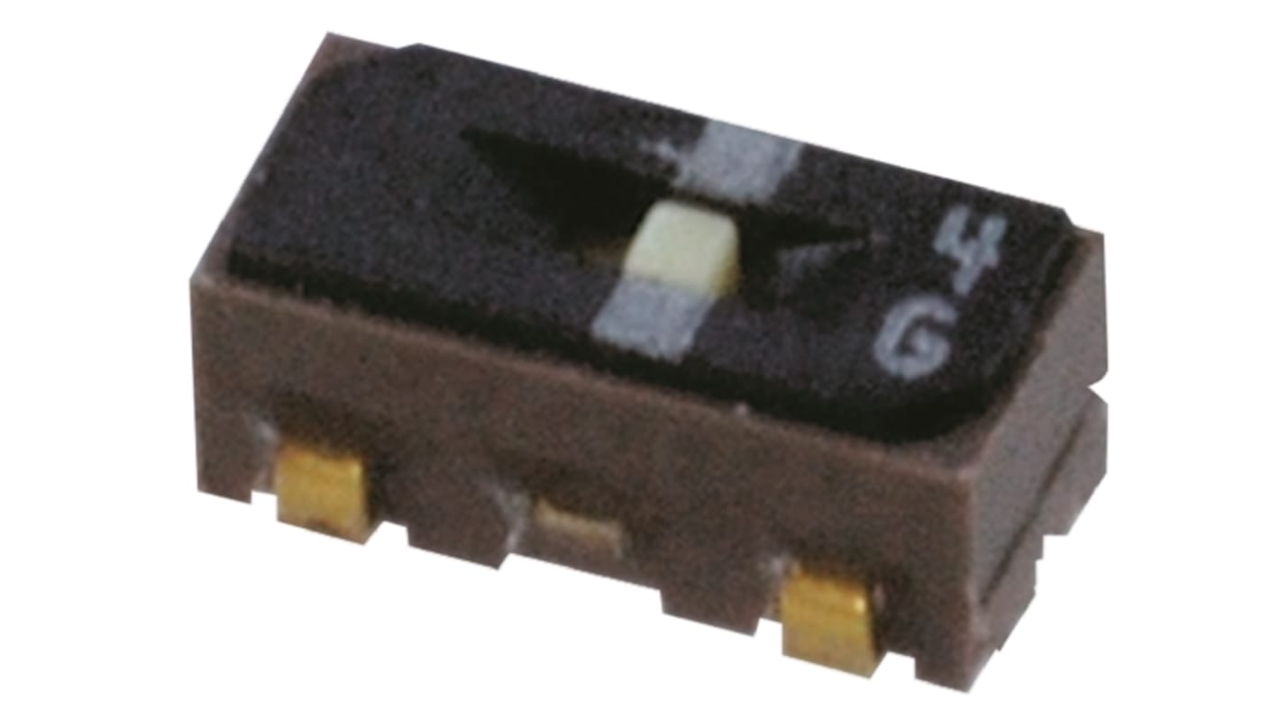 Przełącznik suwakowy, SPDT, montaż PCB, 100 mA przy 6 V DC, -40 → +85°C, Copal Electronics